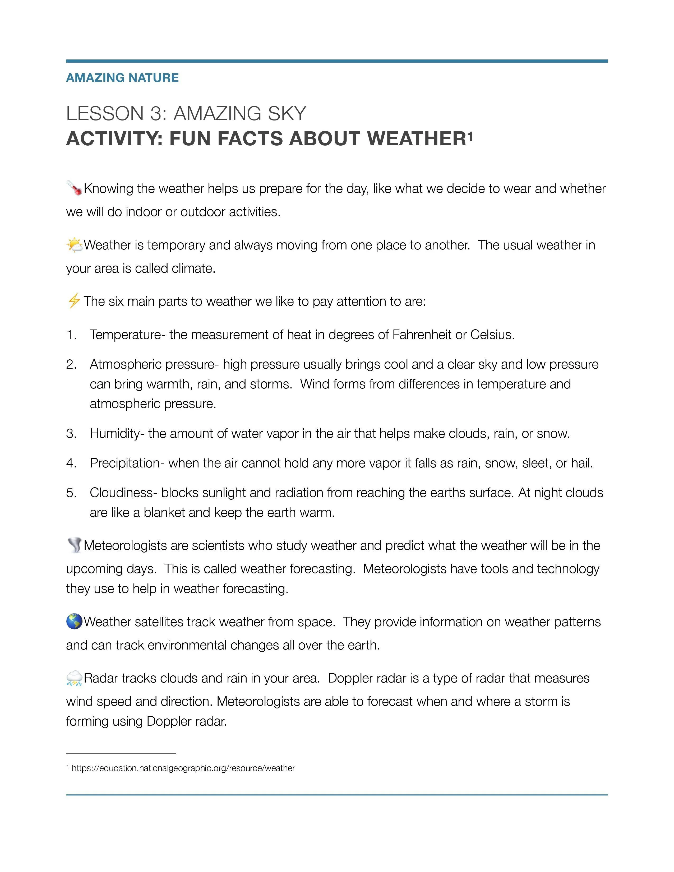 Amazing Nature: 7-Lesson Sunday School Curriculum (download only) - Image 8