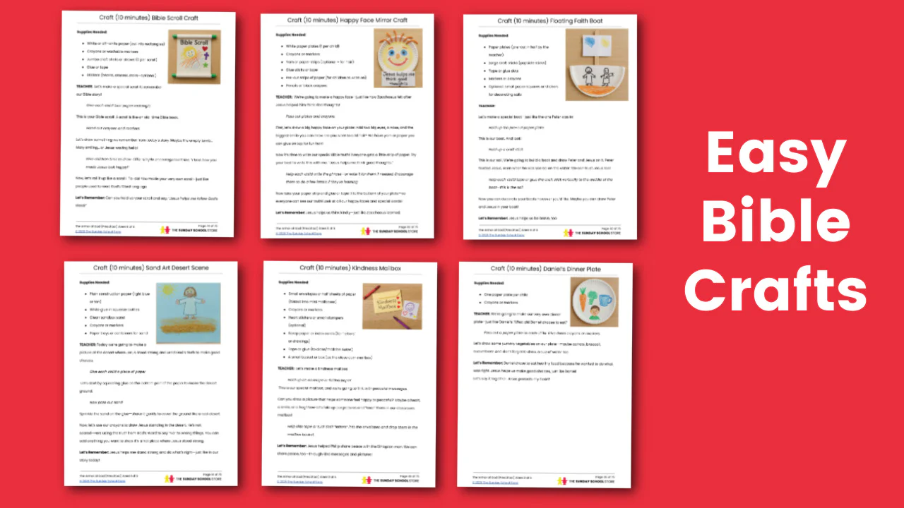 Armor of God 6-Week Preschool Curriculum (ages 3-5) - Image 4