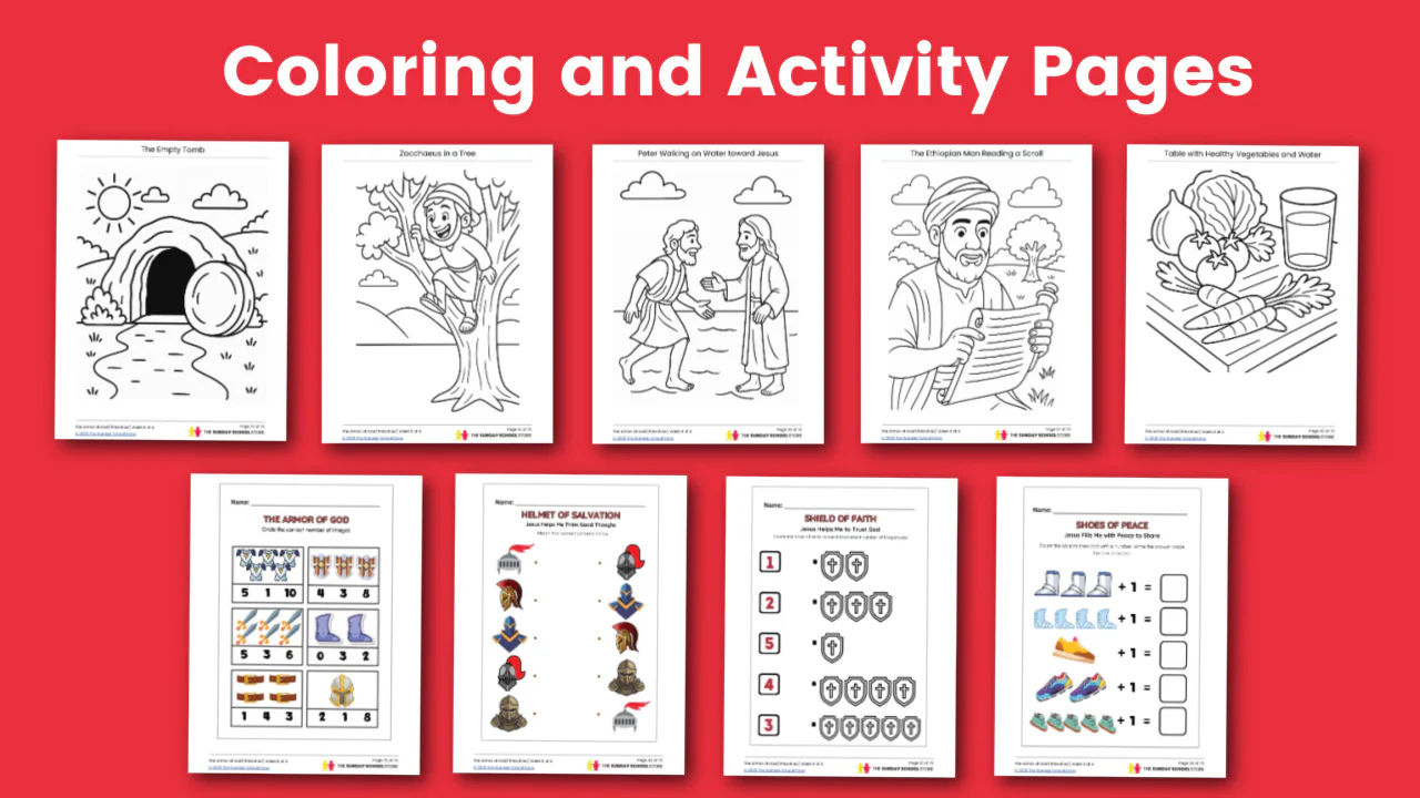 Armor of God 6-Week Preschool Curriculum (ages 3-5) - Image 5