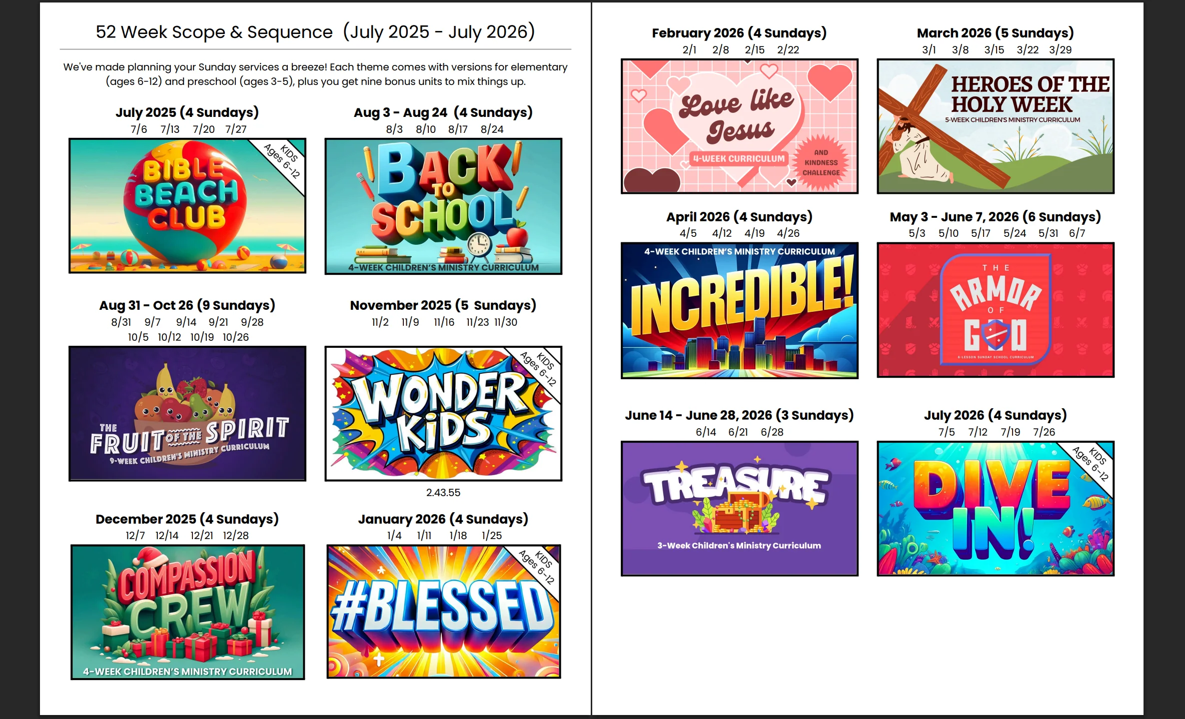 Back To School 52-Week Curriculum Bundle Deal 🎒 PreK and Elementary - Image 3