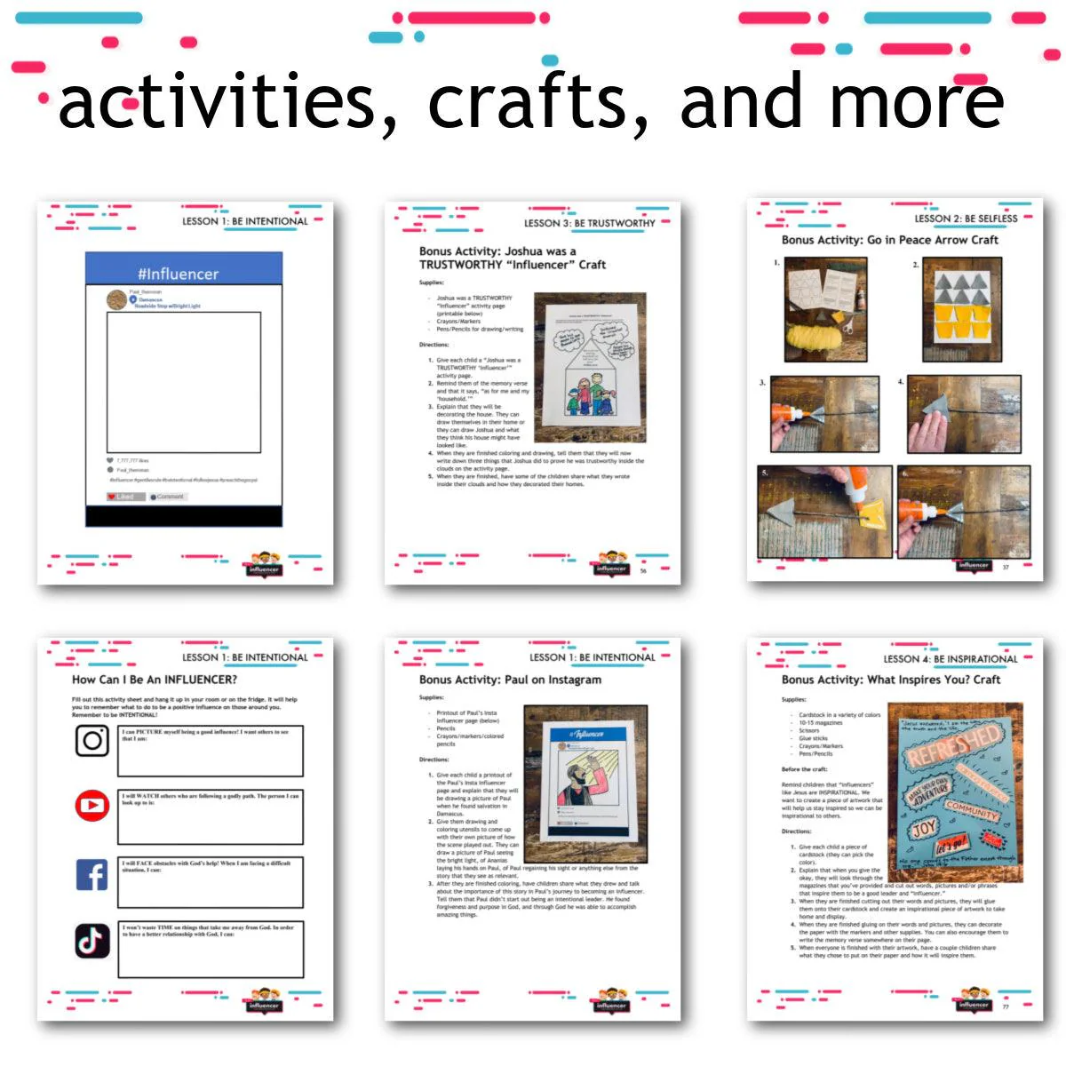 Be an Influencer: 4-Lesson Sunday School Curriculum for Kids Church - Image 3