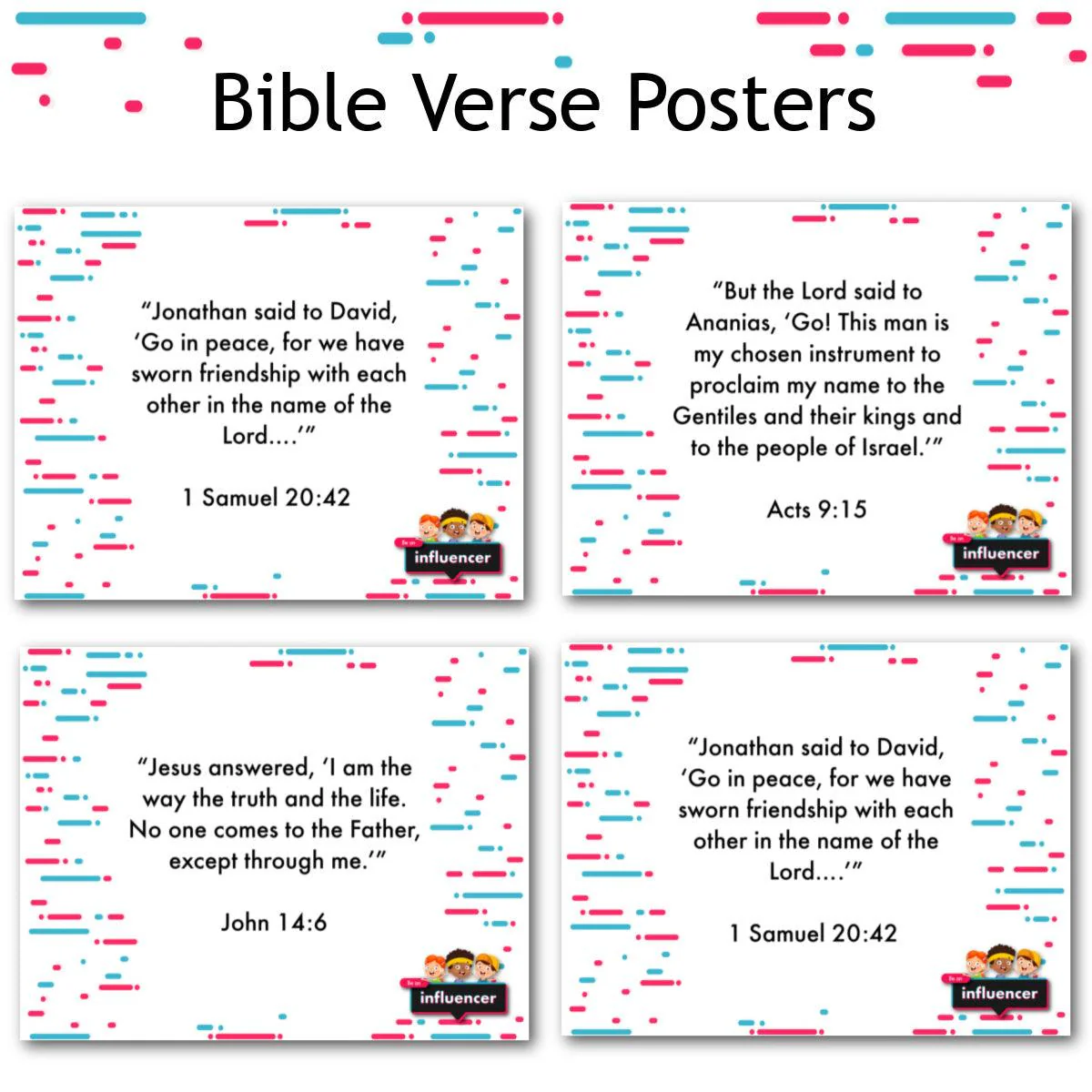 Be an Influencer: 4-Lesson Sunday School Curriculum for Kids Church - Image 5