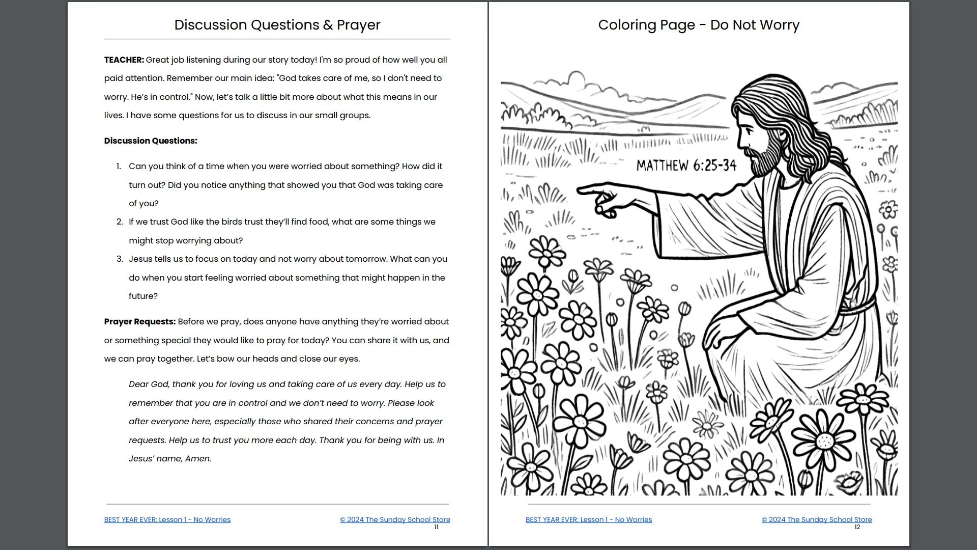 BEST YEAR EVER: 4-Week Children's Ministry Curriculum - Image 7