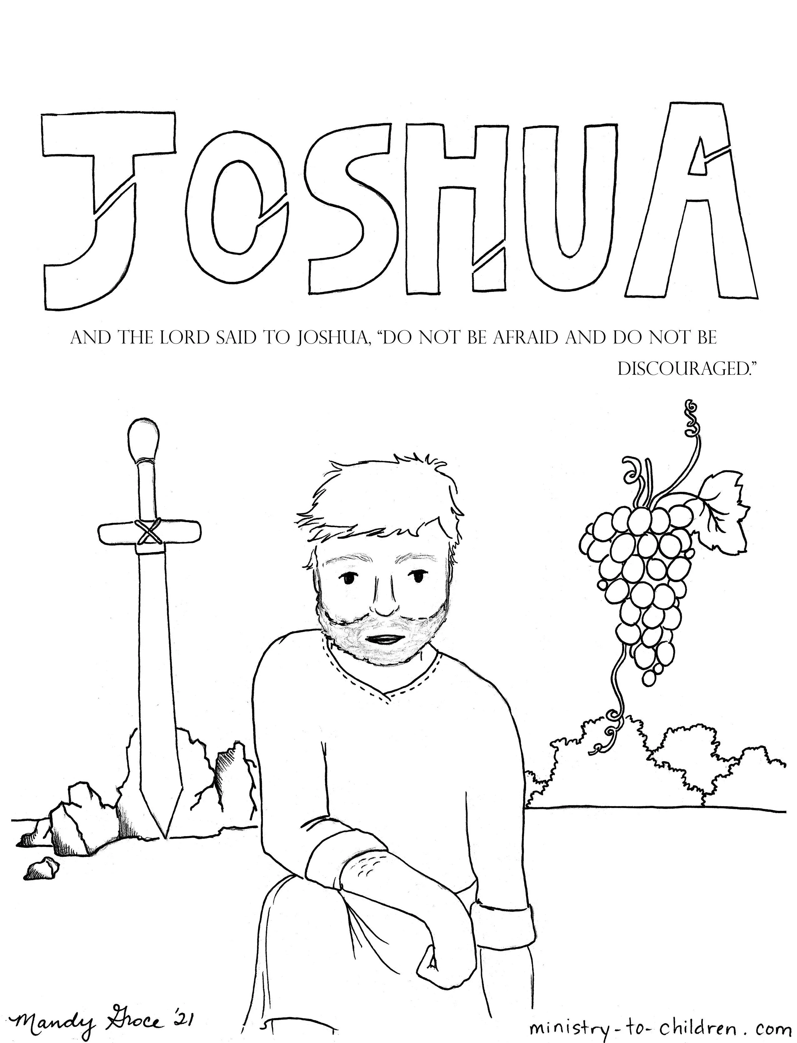 Bible Heroes Coloring Book (Free 11-Page Download) - Image 7