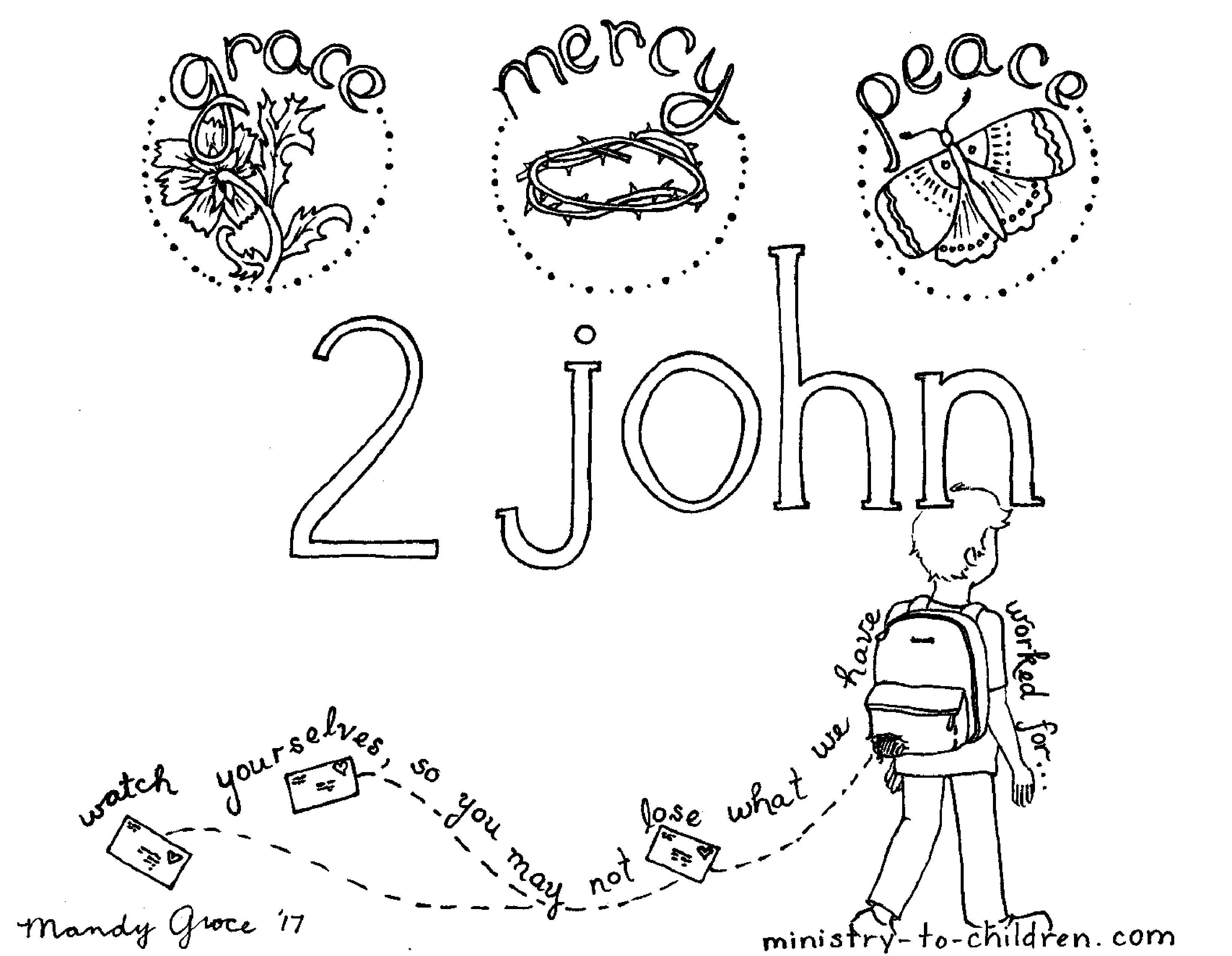 Books of the Bible Coloring Book - 66 Pages (download only) - Image 25