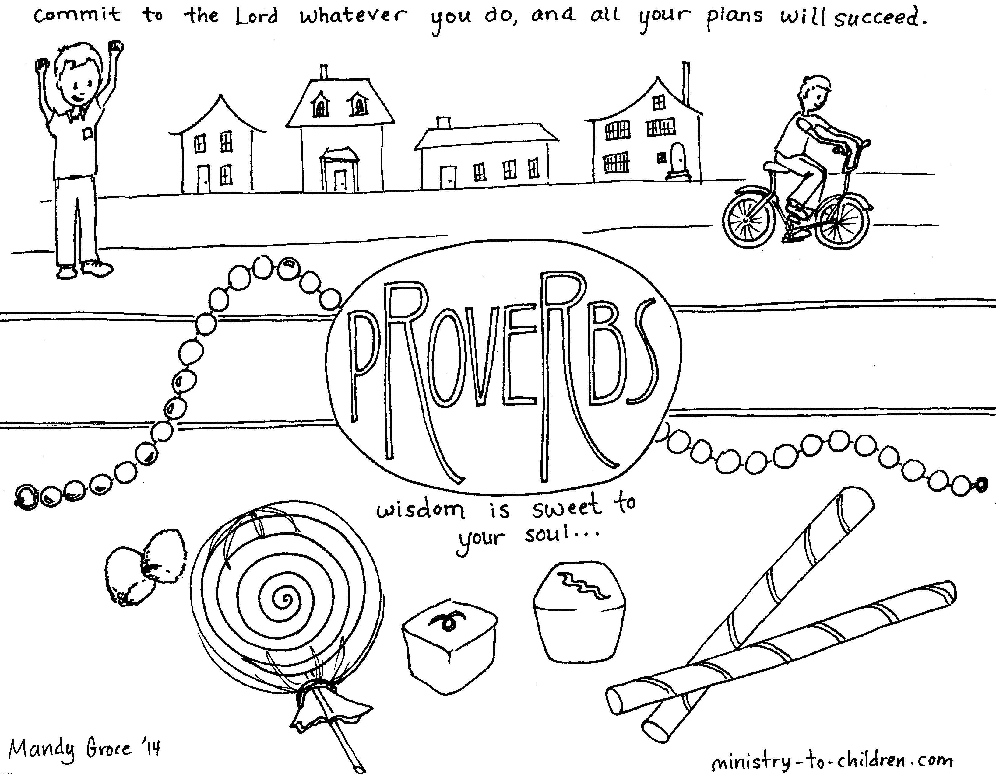 Books of the Bible Coloring Book - 66 Pages (download only) - Image 48