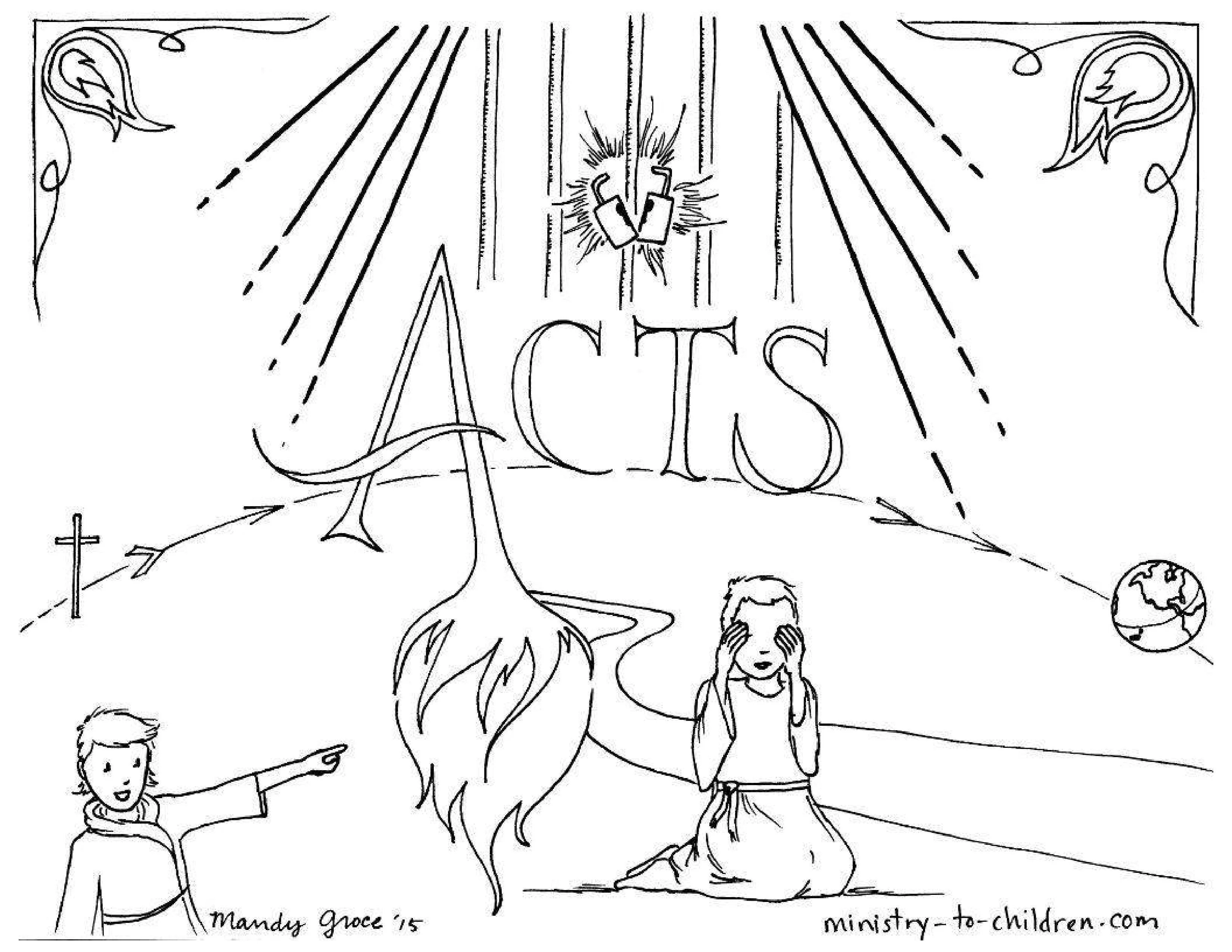 Books of the Bible Coloring Book - 66 Pages (download only) - Image 6