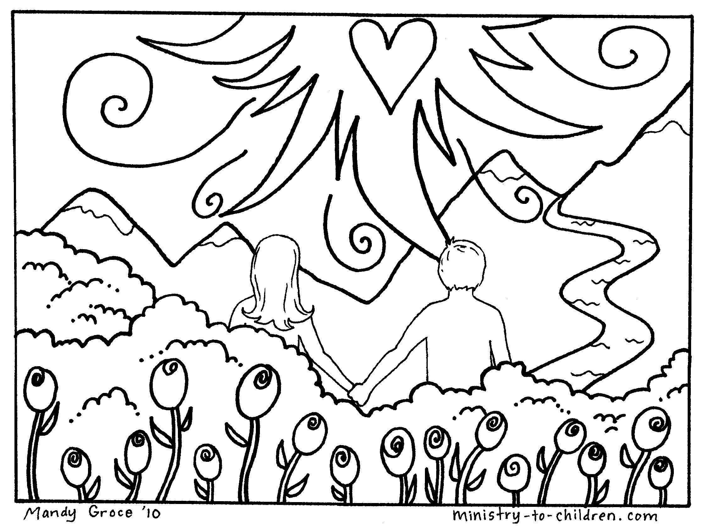 God's Good Creation - 23 Page Coloring Book & Teacher Talking Points - Image 8