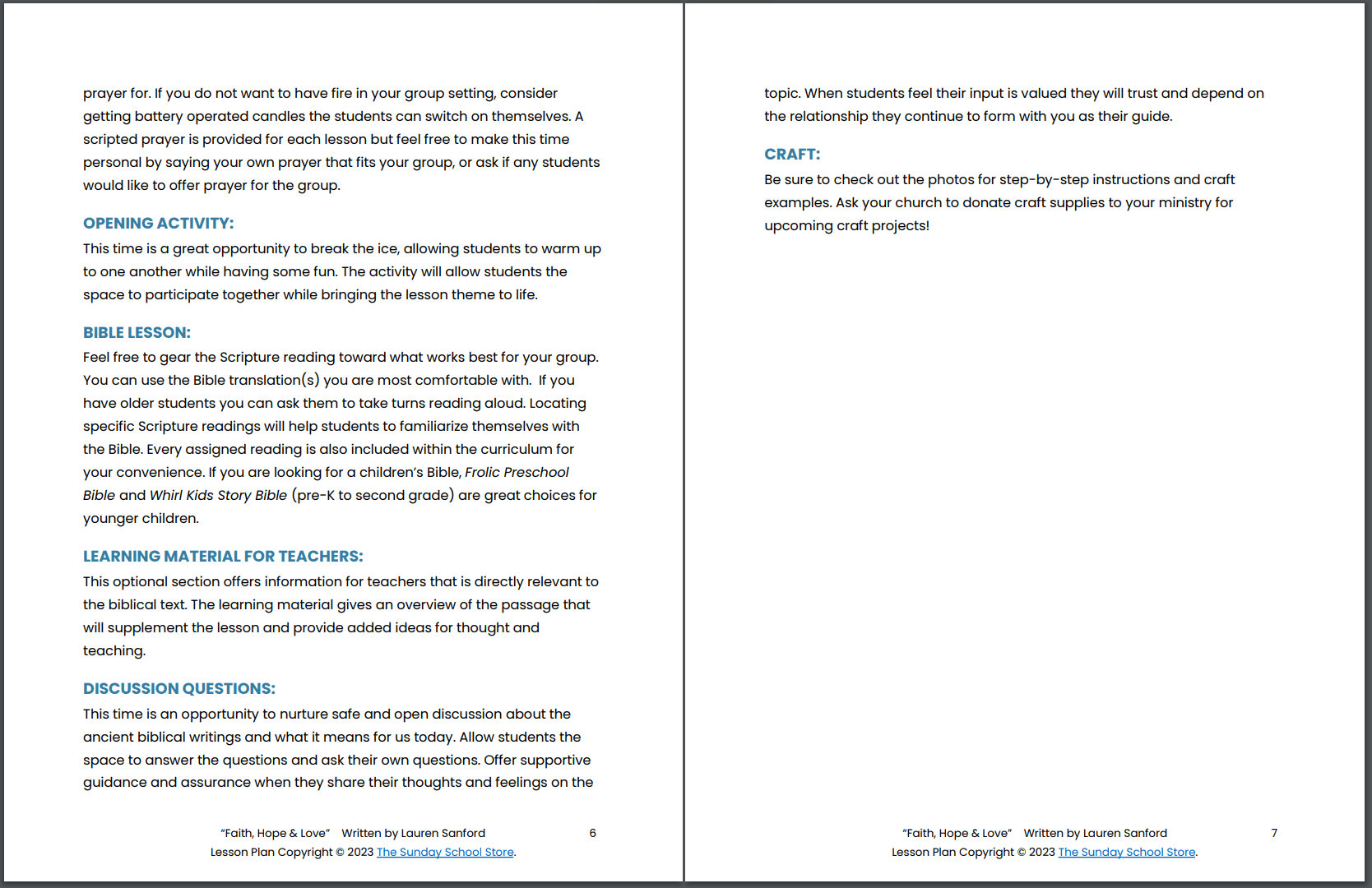 Faith, Hope, & Love: 4-Week Children’s Ministry Curriculum from 1 Corinthians 13:13 - Image 6