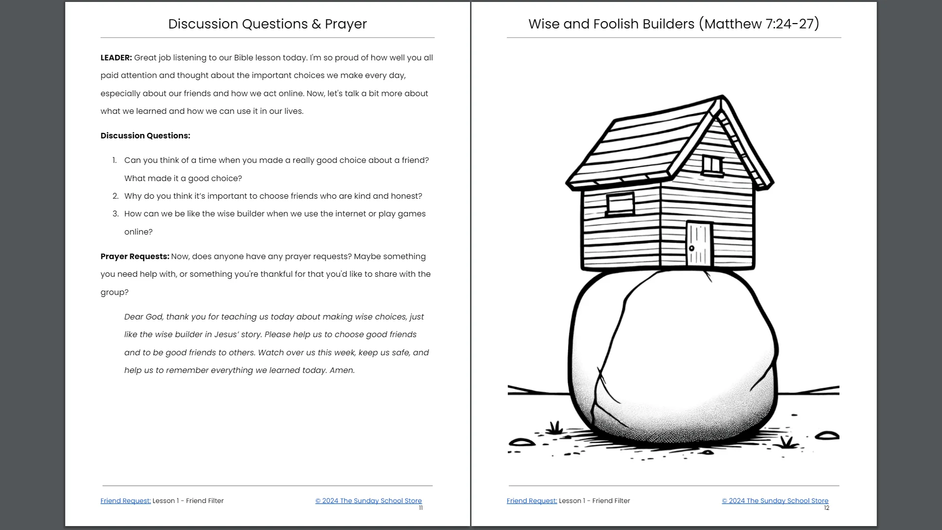 Friend Request: 4-Week Sunday School Curriculum for Children’s Ministry - Image 3