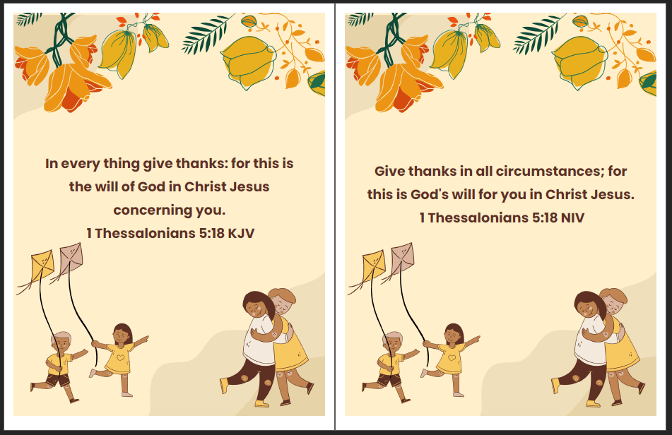 Harvesting Gratitude 4-Lesson Sunday School Curriculum for Kids - Image 3