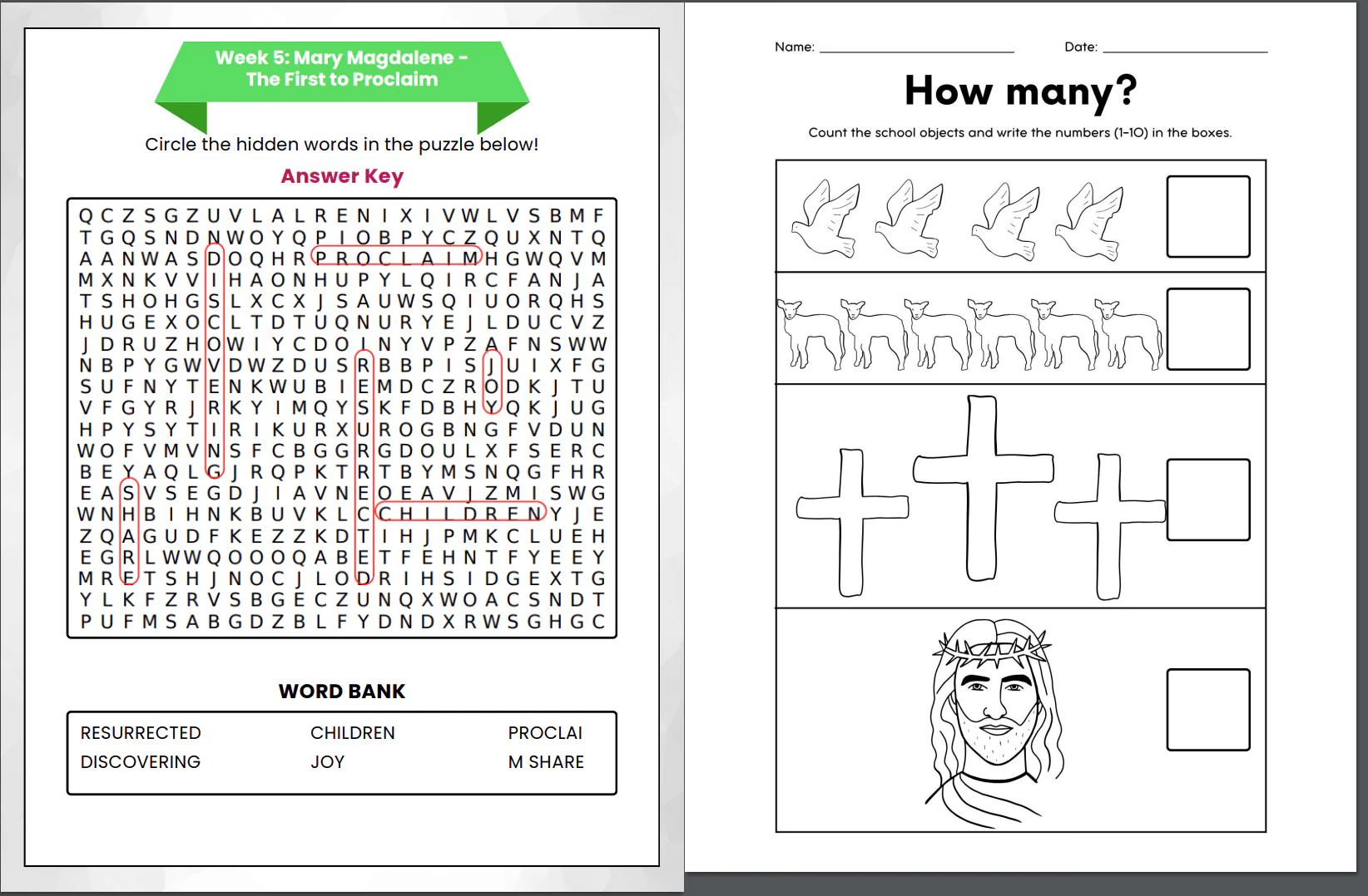 Heroes of Holy Week ⛪ 5-Lesson Sunday School Curriculum for Easter - Image 8