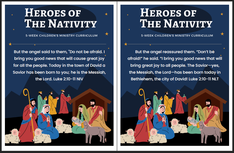 Heroes of the Nativity 5-Lesson Sunday School Curriculum for Kids - Image 4