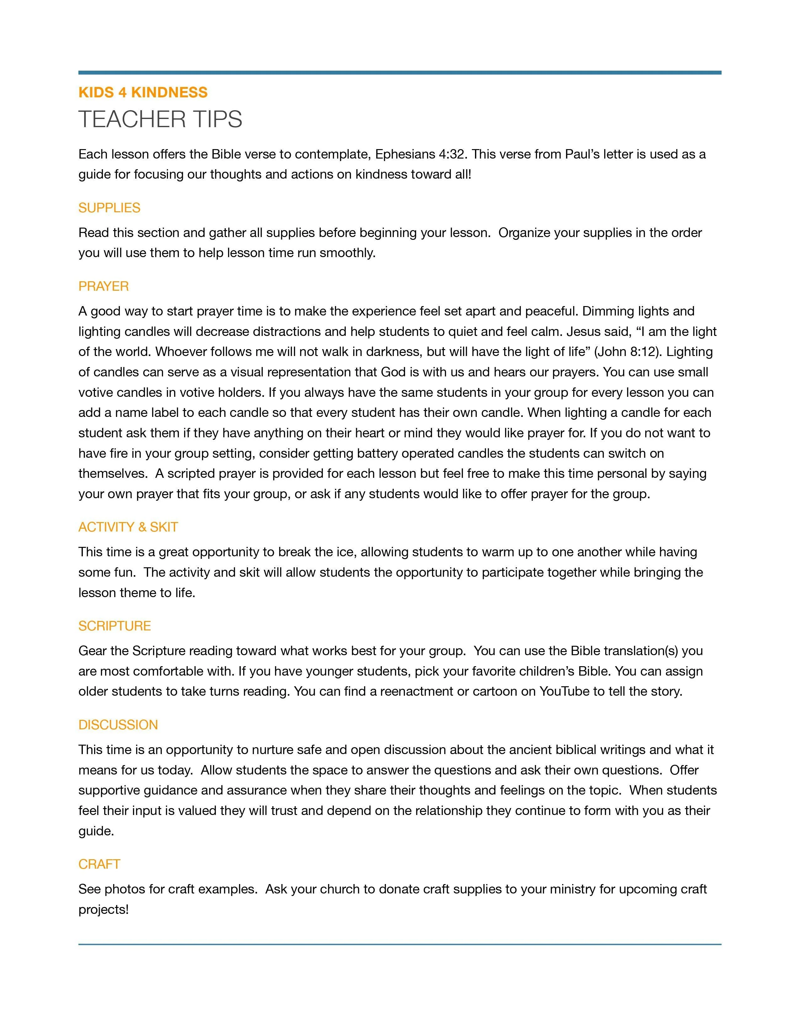Kids 4 Kindness: 4-Week Children's Ministry Curriculum - Image 9