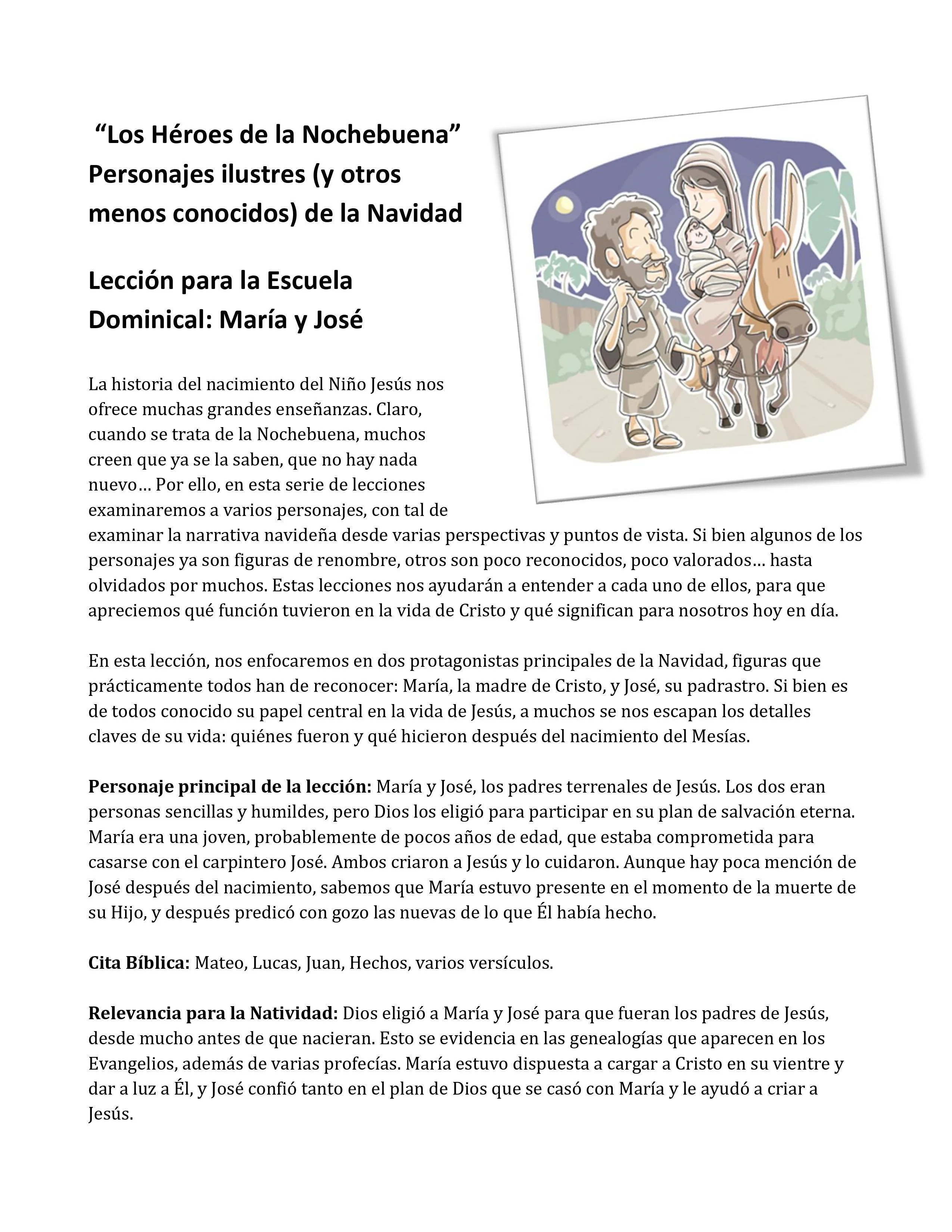 “Los Héroes de la Nochebuena” 5 lecciones bíblicas en español (5-Week Christmas Curriculum in Spanish) (download only) - Image 3