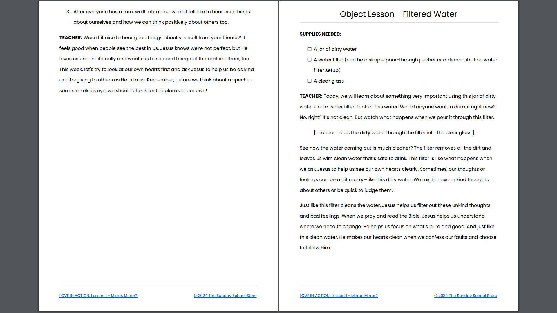 LOVE IN ACTION: 4-Lesson Valentine's Sunday School Curriculum for Children's Ministry - Image 7