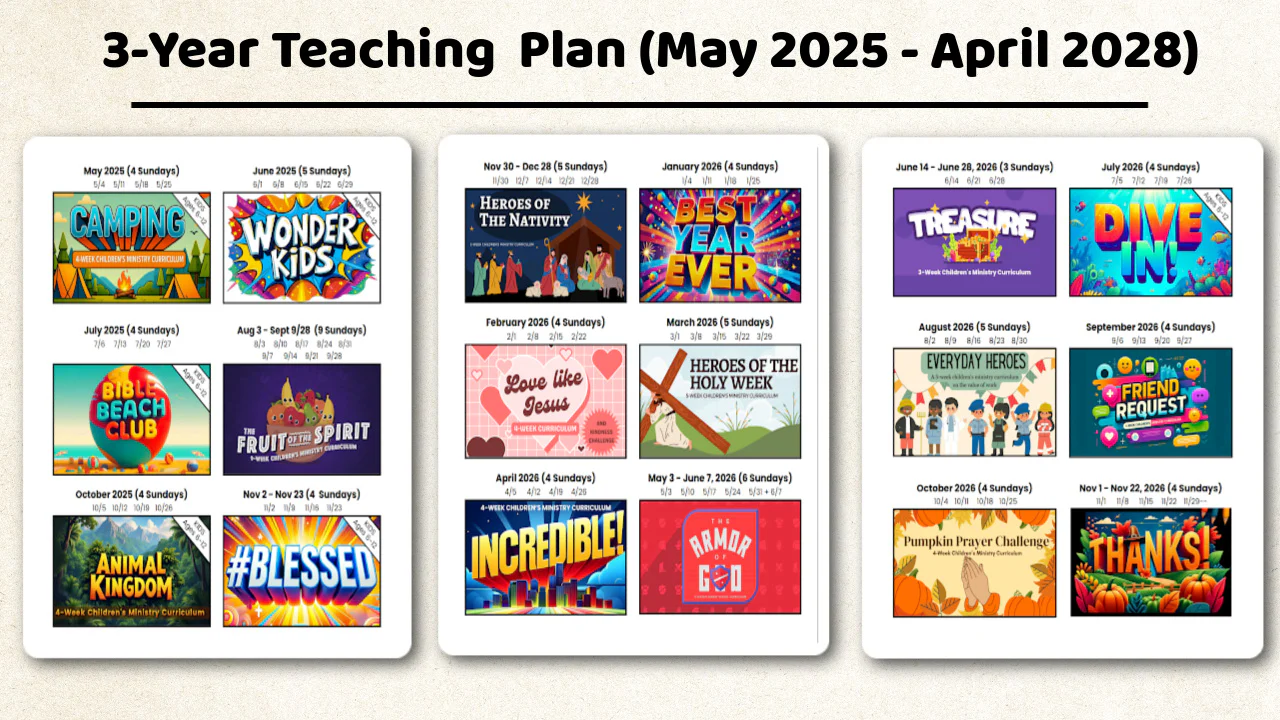 The Everything Bundle: $497 for 10 Years of Children’s Ministry Curriculum - Image 5