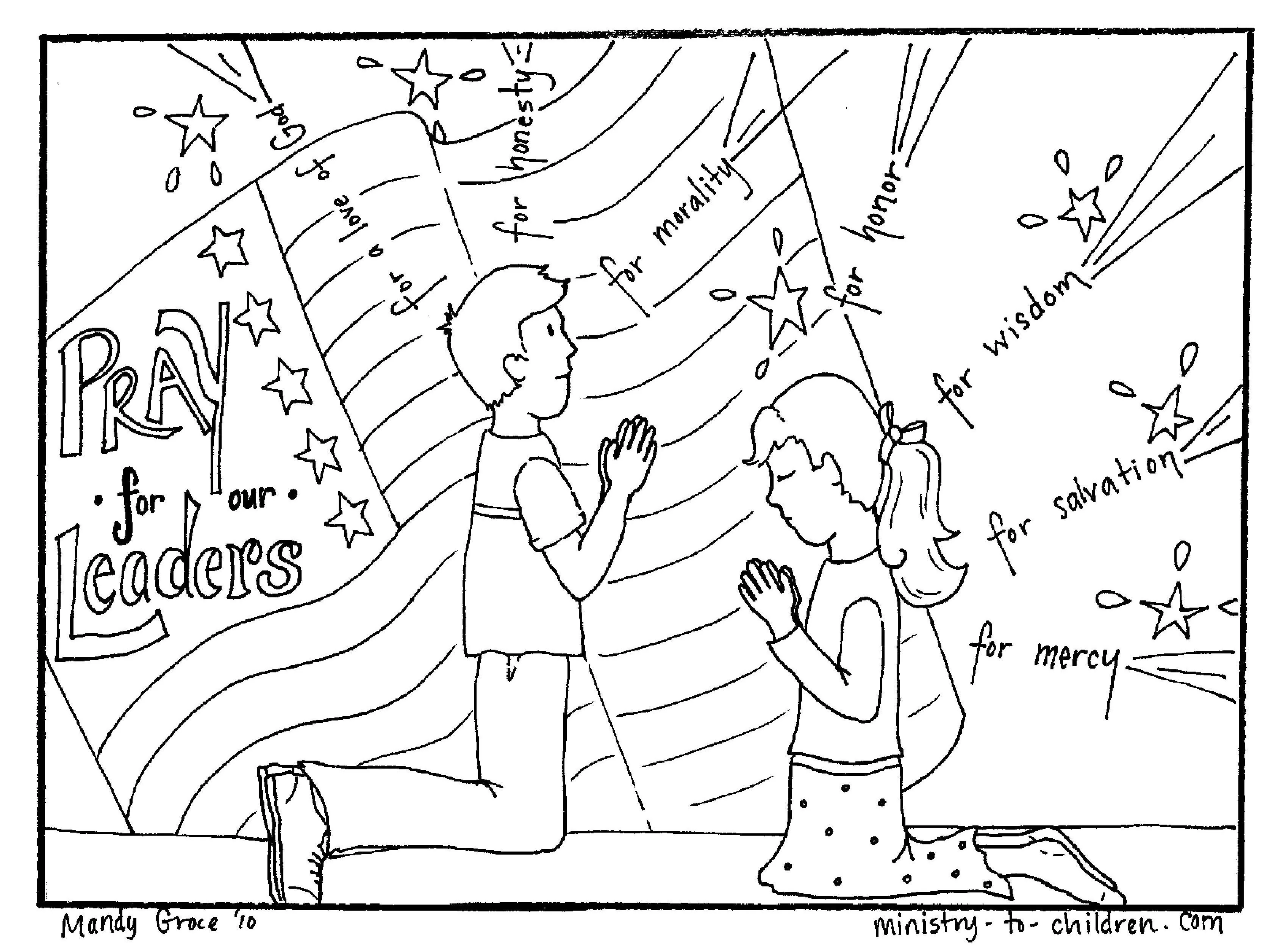 Patriotic Independence Printables (FREE) Coloring Pages for the 4th of July (6 Pages) download only - Image 2