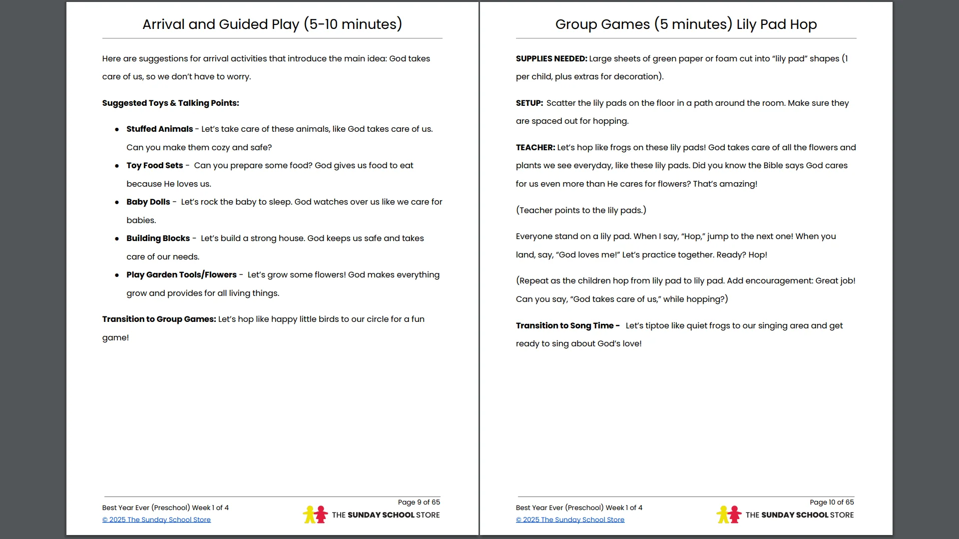 BEST YEAR EVER 4-Week Preschool Curriculum - Image 4