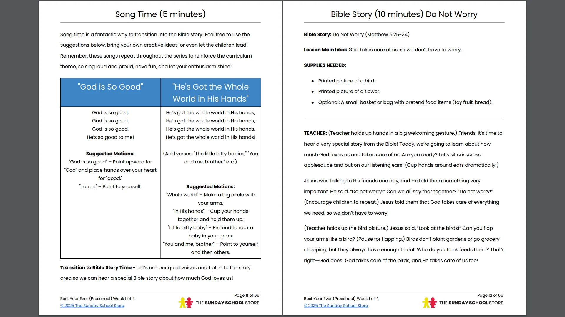 BEST YEAR EVER 4-Week Preschool Curriculum - Image 5