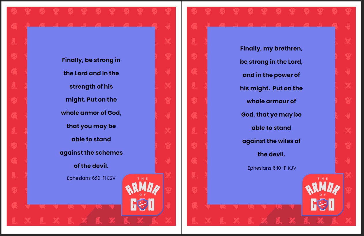 The Armor of God: 6-Lesson Sunday School Curriculum - Image 4