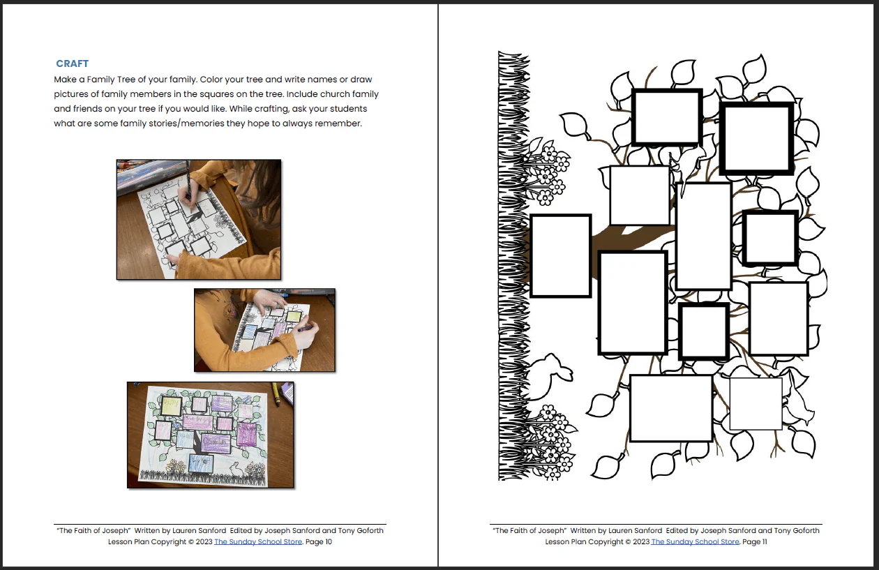 The Faith of Joseph: 4-Week Children's Ministry Curriculum - Image 7