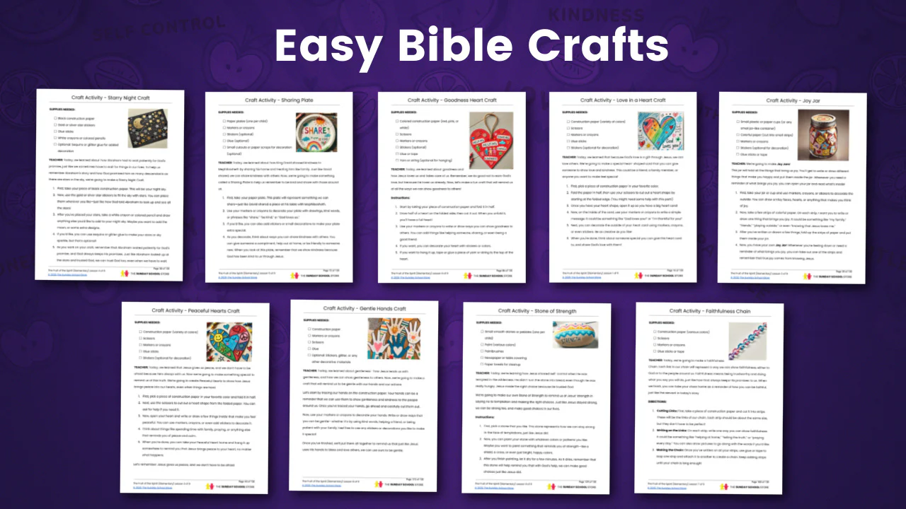The Fruit of the Spirit 9-Week Children's Ministry Curriculum (ages 6-12) - Image 7